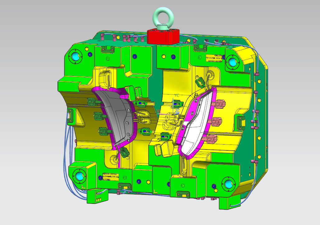 Headlamp Double Shot Mould-2